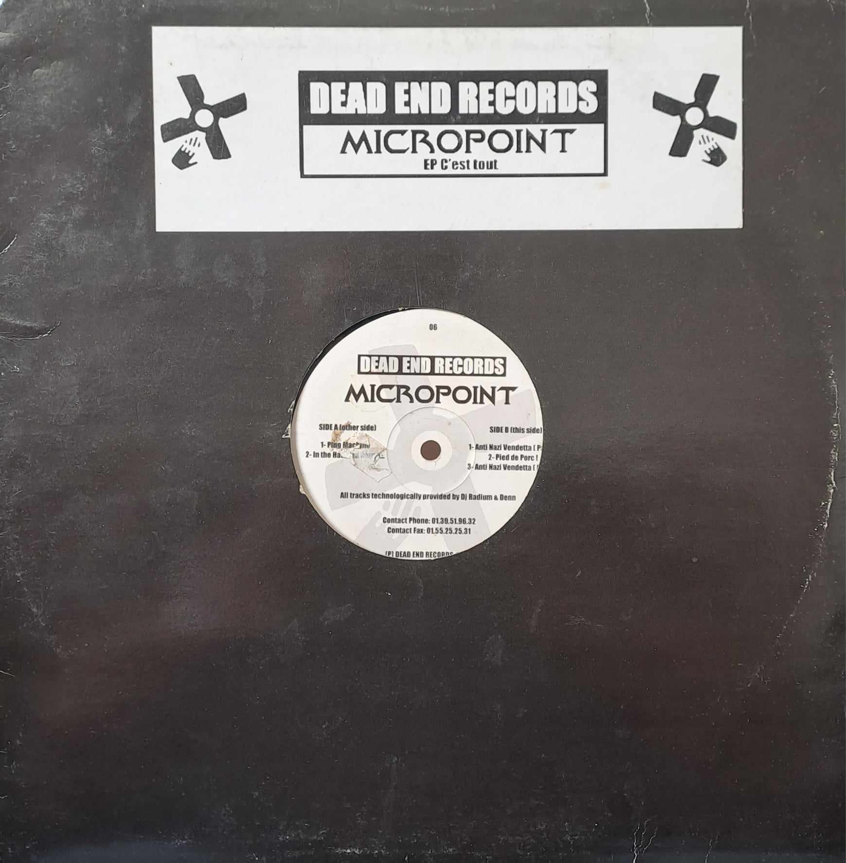 Dead End Records 06 - vinyle hardcore